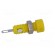 Socket | 2mm banana | 6A | Overall len: 21mm | yellow | insulated image 7