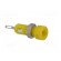 Socket | 2mm banana | 6A | Overall len: 21mm | yellow | insulated image 8