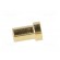 Socket | 2mm banana | 6mm | non-insulated | Plating: gold-plated фото 7
