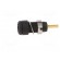 Socket | 2mm banana | Overall len: 29mm | black | soldered | insulated image 3