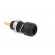 Socket | 2mm banana | Overall len: 29mm | black | soldered | insulated фото 8