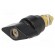 Laboratory clamp | black | 1kVDC | 63A | Contacts: brass | 58mm image 1