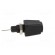 Laboratory clamp | black | 70VDC | 16A | screw | nickel | polyamide image 8