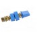 Laboratory clamp | blue | 1kVDC | 100A | Contacts: brass | 81mm image 7