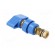 Laboratory clamp | blue | 1kVDC | 100A | Contacts: brass | 81mm image 4