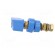 Laboratory clamp | blue | 1kVDC | 100A | Contacts: brass | 81mm image 3