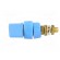 Laboratory clamp | blue | 1kVDC | 63A | Contacts: brass | 58mm image 3