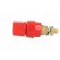 Laboratory clamp | red | 1kVDC | 63A | Contacts: brass | 58mm | Thread: M6 image 3