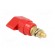 Laboratory clamp | red | 1kVDC | 63A | Contacts: brass | 58mm | Thread: M6 image 4