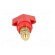 Laboratory clamp | red | 1kVDC | 63A | Contacts: brass | 58mm | Thread: M6 image 5
