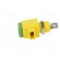 Laboratory clamp | yellow-green | 300VDC | 16A | Contacts: nickel image 3