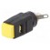Laboratory clamp | yellow | 60VDC | 16A | Contacts: nickel | -25÷90°C image 1