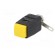 Laboratory clamp | yellow | 70VDC | 16A | screw | nickel | polyamide image 2