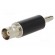 Adapter | 60VDC | max.50°C | banana 4mm plug,BNC female | 52.83mm paveikslėlis 1