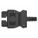 Connector: diagnostic OBD II | black | 10A | Insulation: polyamide image 1