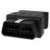 Connector: diagnostic OBD II | black | 10A | Insulation: polyamide image 2