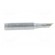 Tip | hoof | 4mm | for  soldering iron,for soldering station фото 7