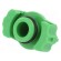 Syringe adapter | 10ml | green | for dispensers,for syringes image 1