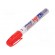 Marker: with liquid paint | red | Pro-Line HP | Tip: round | -46÷66°C image 1