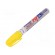 Marker: with liquid paint | yellow | Pro-Line HP | Tip: round paveikslėlis 1
