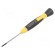 Screwdriver | slot | precision | 2,5x0,4mm | ESD | Blade length: 50mm фото 1