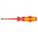Screwdriver | insulated,slim | Phillips | PH1 | Blade length: 80mm image 2