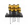 Kit: screwdrivers | for impact,assisted with a key | 6pcs. image 2