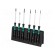 Kit: screwdrivers | Phillips,slot | Kit: stand,screwdrivers | 6pcs. image 1