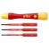 Kit: screwdrivers | insulated,precision | 1kVAC | Size: PH0,PZ0,SL 2 image 2