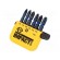 Kit: screwdriver bits | Pcs: 6 | Pozidriv® | 50mm | Size: PZ1,PZ2,PZ3 фото 1