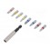 Kit: screwdriver bits | hex key,Phillips,Pozidriv®,slot,Torx® image 1