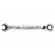 Key | combination spanner,with ratchet | 13mm | Overall len: 179mm image 2