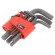 Wrenches set | Hex Plus key | steel | 9pcs. image 1