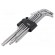 Wrenches set | Hex Plus key,spherical | stainless steel | 9pcs. image 1