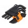 Wrenches set | inch,hex key | long | 9pcs. image 2