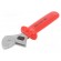Wrench | insulated,adjustable | L: 200mm | Jaws opening max: 28mm paveikslėlis 1