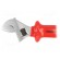 Wrench | insulated,adjustable | L: 200mm | Jaws opening max: 28mm image 2