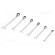 Wrenches set | combination spanner,with ratchet | 6pcs. image 1