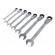 Wrenches set | combination spanner,with ratchet,with joint image 2