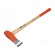 Axe | steel | 800mm | 3.3kg | wood (nut) | Additional functions: hammer image 1