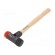 Hammer | 290mm | W: 87mm | 306g | 30mm | round | wood (hickory) image 1
