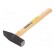 Hammer | 300g | 23mm | carbon steel | wood (ash) image 1