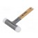 Hammer | 330mm | W: 110mm | 460g | 30mm | round | wood (hickory) image 2