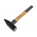 Hammer | 350mm | 800g | wood (hickory) | Application: metalworks image 1