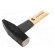 Hammer | 350mm | W: 131mm | 800g | wood (hickory) | MAXXCRAFT image 2