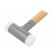 Hammer | 355mm | W: 115mm | 715g | 40mm | round | wood (hickory) paveikslėlis 2