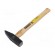 Hammer | 400g | 25mm | carbon steel | wood (ash) image 1