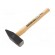 Hammer | 800g | 27mm | carbon steel | wood (ash) image 1