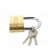 Padlock | hardened shackle | Kind: shackle | Equipment: 3 keys | 63mm image 3