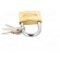 Padlock | hardened shackle | Kind: shackle | Equipment: 3 keys | 63mm image 5